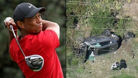 Tiger Woods was driving more than 80mph, nearly double legal limit when he crashed, sheriff says