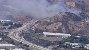 Madera Fire: Crews contain 10 acre brush fire that sparked along Highway 118 near Moorpark