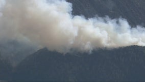 Springs Fire: Firefighters contain brush fire in Angeles National Forest