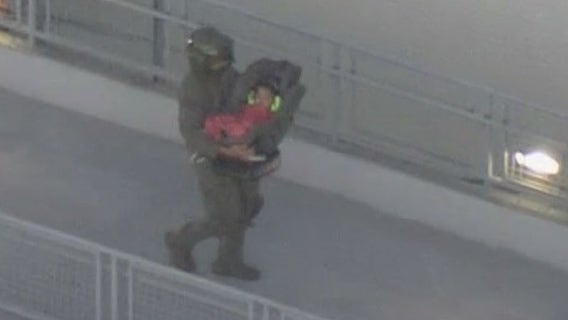 Baby rescued from deadly cliffside crash in Tujunga Canyon