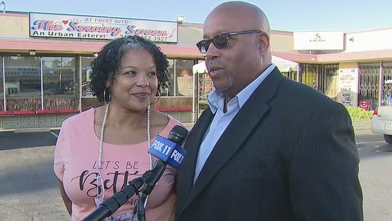 ‘Serving Spoon’ restaurant owners virtual guests during President Biden’s speech