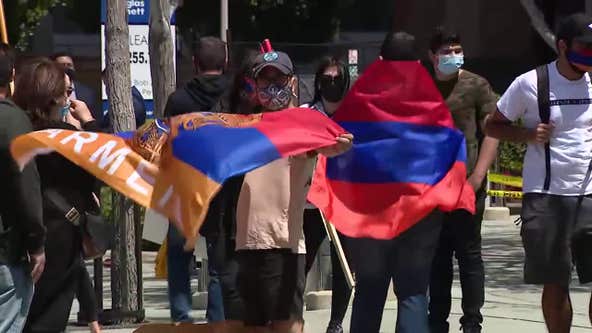 Community holds silent protest to demand release of Armenian POWs