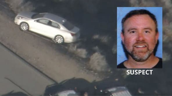 Man suspected of stabbing estranged wife to death in Santa Clarita leads deputies on chase, standoff