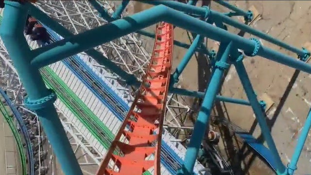 Guests rejoice after 'Thrill Capital of the World' Six Flags Magic Mountain reopens
