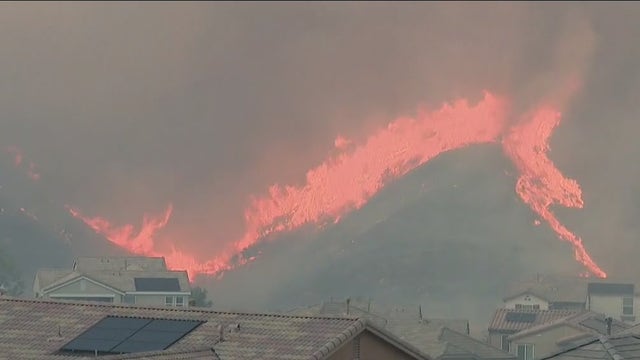 North Fire: Crews contain wildfire that sparked in Castaic