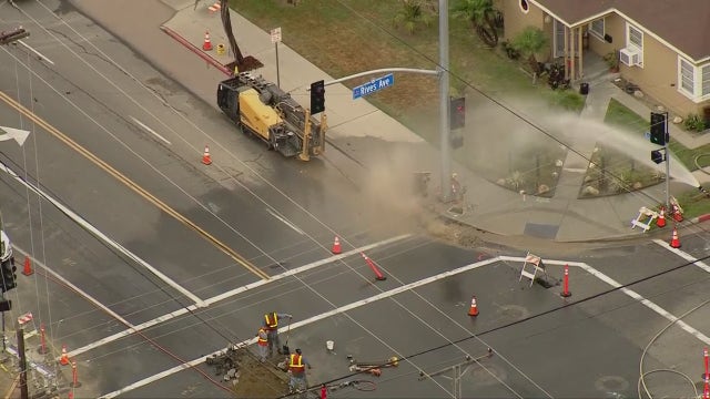 Evacuations lifted in Downey after natural gas leak occurs