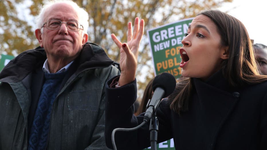 b49c7b41-Sen. Bernie Sanders And Rep. Alexandria Ocasio-Cortez Introduce Housing Green New Deal
