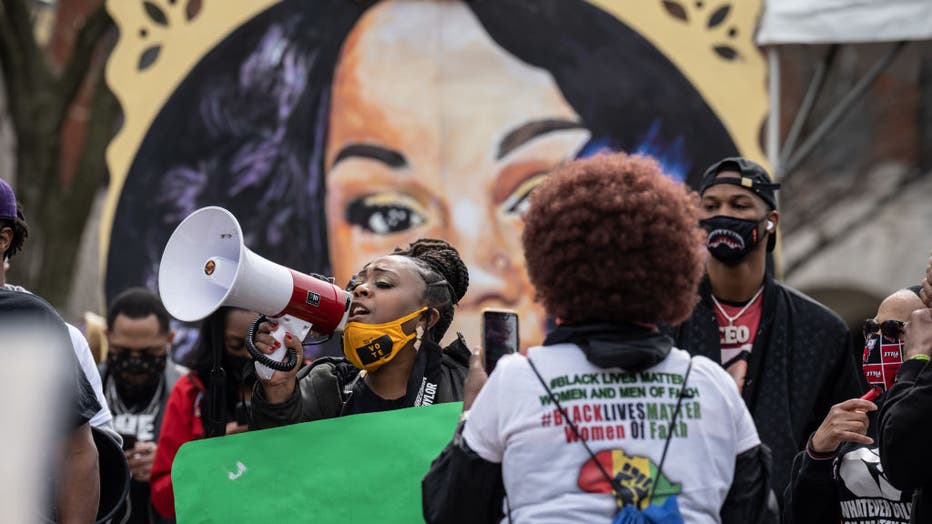 One Year Anniversary Of The Killing Of Breonna Taylor Marked By Protests