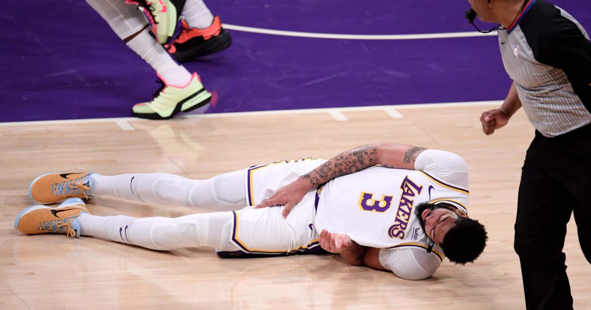 Lakers lose Anthony Davis to injury; Suns win 100-92 | FOX 11 Los Angeles