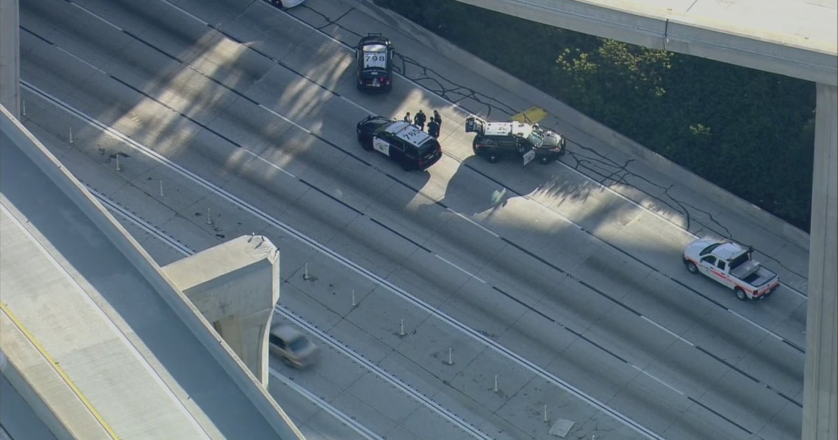 Body found on the northbound 110 Freeway near the 105 interchange | FOX ...