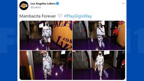 NBA stars pay tribute to Gianna Bryant by sporting 'Mambacita' gear