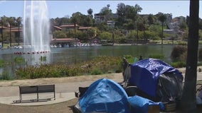 Echo Park Lake reopens following cleanup, homeless relocation