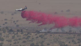 Wee Vill: Crews stop forward progress of wildfire in Antelope Valley