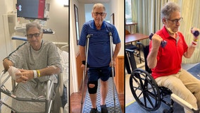 Hal Eisner shares his emotional journey back to work after being struck by suspected DUI driver