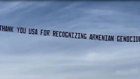LA woman rents plane to say 'thank you' to President Biden for recognizing the Armenian Genocide