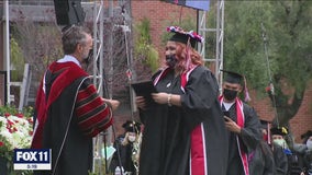Biola University holds in-person graduation ceremonies