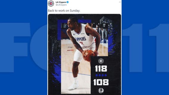 Clippers overcome nightmare start, hold off Mavs in Game 3 win