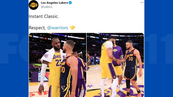 Lakers complete comeback in win over Warriors, secure first-round matchup vs. Suns