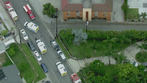 5 transported to hospital after possible chemical exposure in Pico Rivera