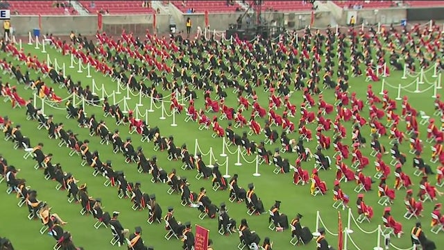 USC commencements kick off live at the Coliseum and online