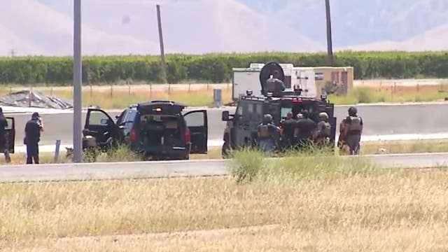 California kidnapping suspect dies after police pursuit on the 5 Freeway