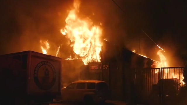 Deadly South LA commercial building fire under investigation