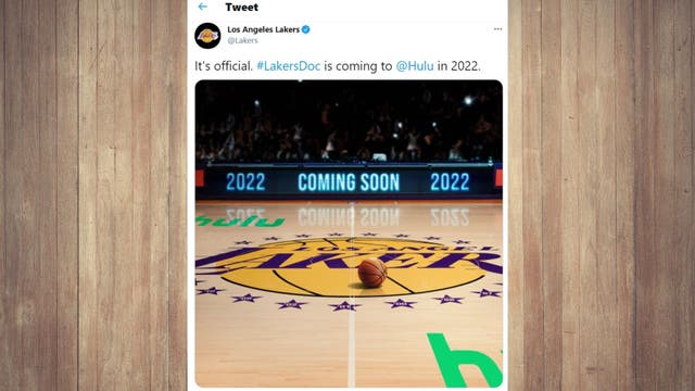 Lakers, Hulu teaming up on 9-part documentary series
