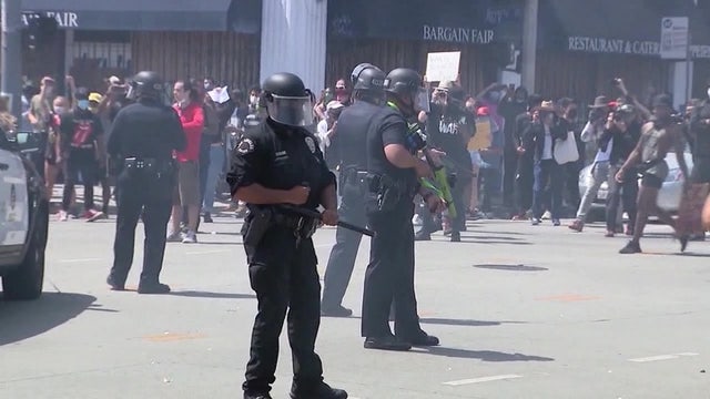 LA to pay $300K to man who lost part of testicle after being shot by police during protest