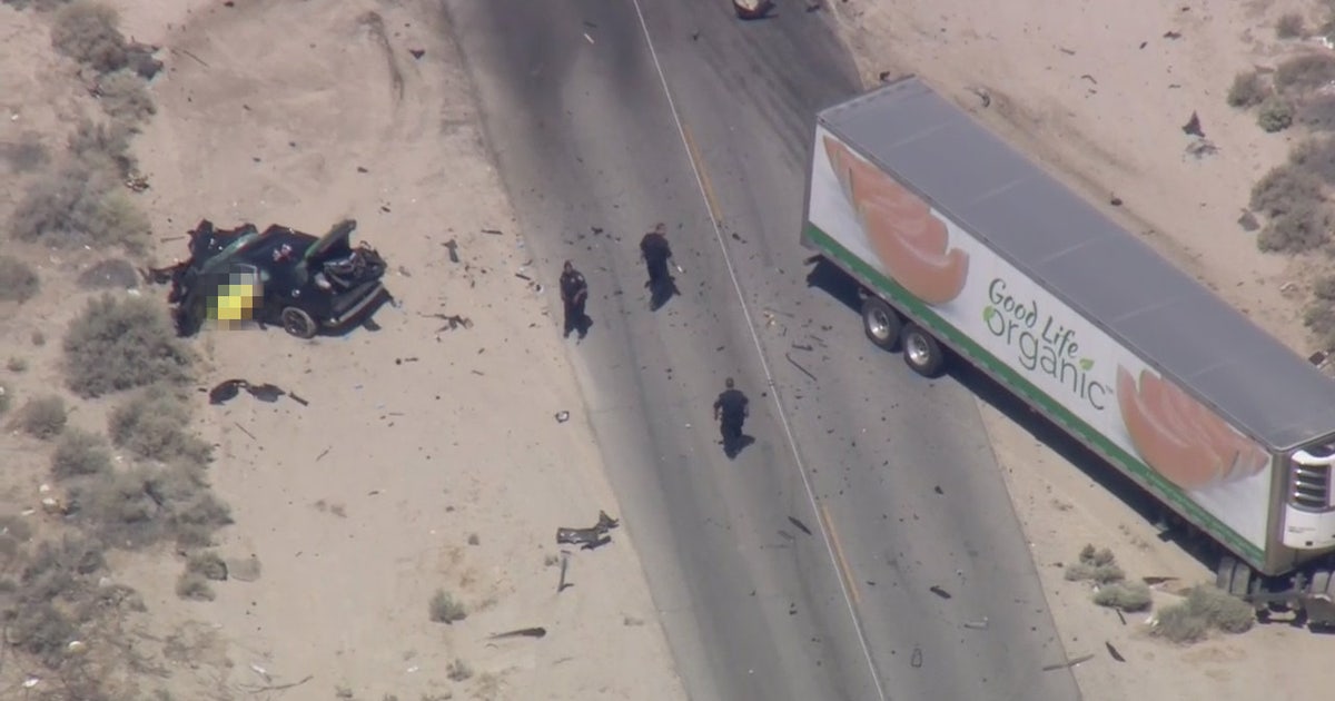 4 Dead Including 2 Children In Lancaster Crash Involving Big Rig