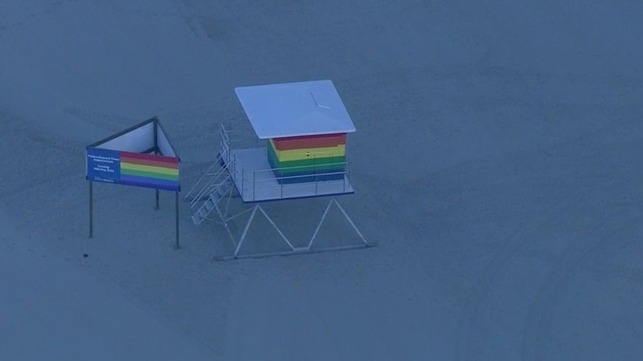 Long Beach to unveil new Pride lifeguard tower after original was destroyed in fire - Vimarsana News