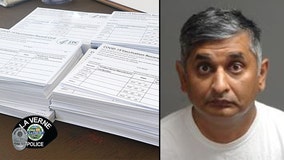 Man charged with allegedly stealing hundreds of blank COVID-19 vaccine cards