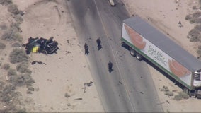 4 dead, including 2 children, in Lancaster crash involving big rig