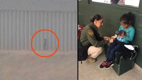 Border Patrol agents find girl, 5, abandoned near U.S.-Mexico border wall