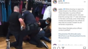 Video shows Glendale officer kick man in the face during arrest; internal investigation launched