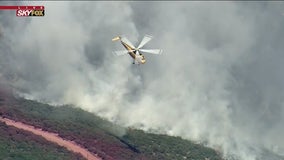Peak Fire in San Bernardino National Forest off Highway 18 fully contained