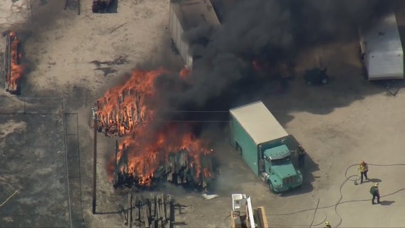 King Fire: Brush fire breaks out in Lancaster, evacuations ordered for nearby residents