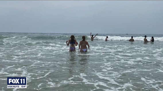 SoCal residents head to the beach as sizzling temps strike the region