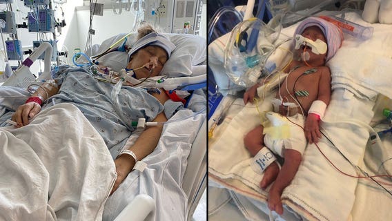 Father warns to take COVID seriously after wife hospitalized, forced to deliver baby at 29 weeks