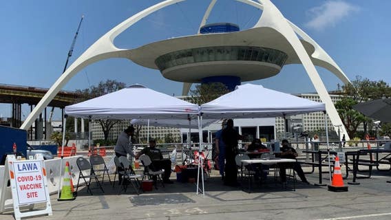 COVID-19 vaccines now available to the public at LAX