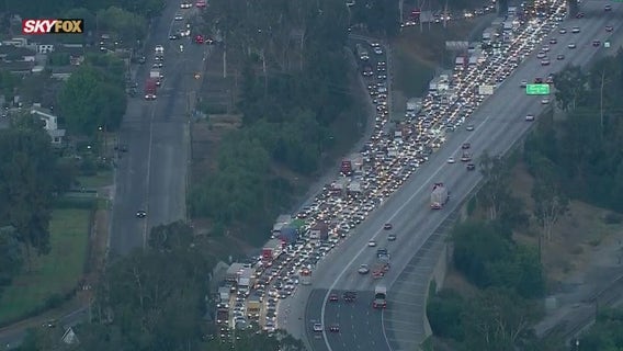 One killed in six-vehicle crash on 605 Freeway in City of Industry