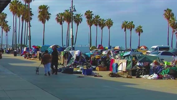 Bonin announces program to confront homeless crisis at Venice Beach; plans to fully reopen beach for public