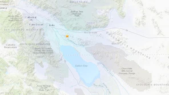 Swarm of earthquakes strike near Imperial County