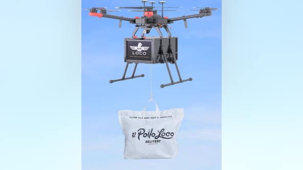 El Pollo Loco testing drone delivery services in parts of Southern California