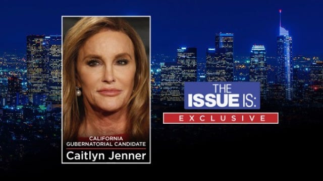 Caitlyn Jenner, candidate for governor, to have first TV interview with a CA journalist on The Issue Is