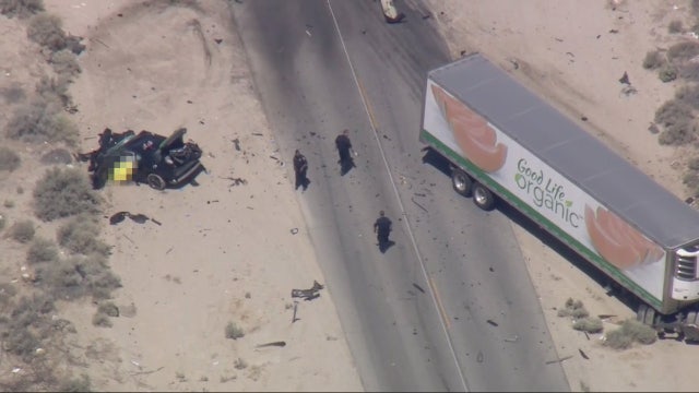 4 dead, including 2 children, in Lancaster crash involving big rig