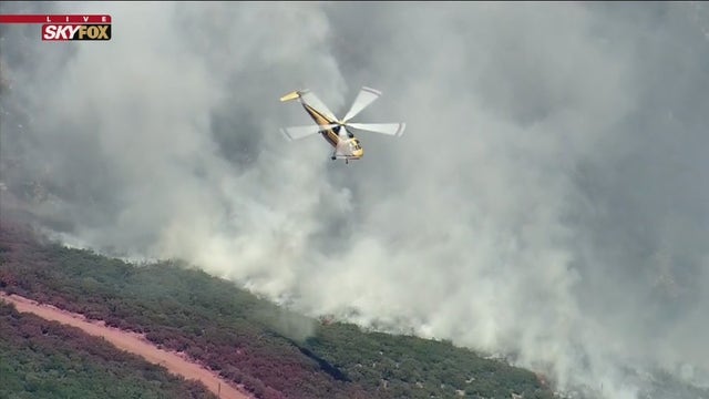 Peak Fire in San Bernardino National Forest off Highway 18 fully contained