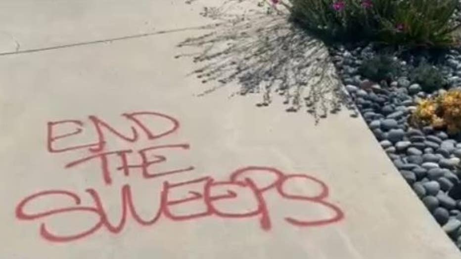 Vandals Caught on Camera Targeting Home of LA City Council President Nury  Martinez – NBC Los Angeles