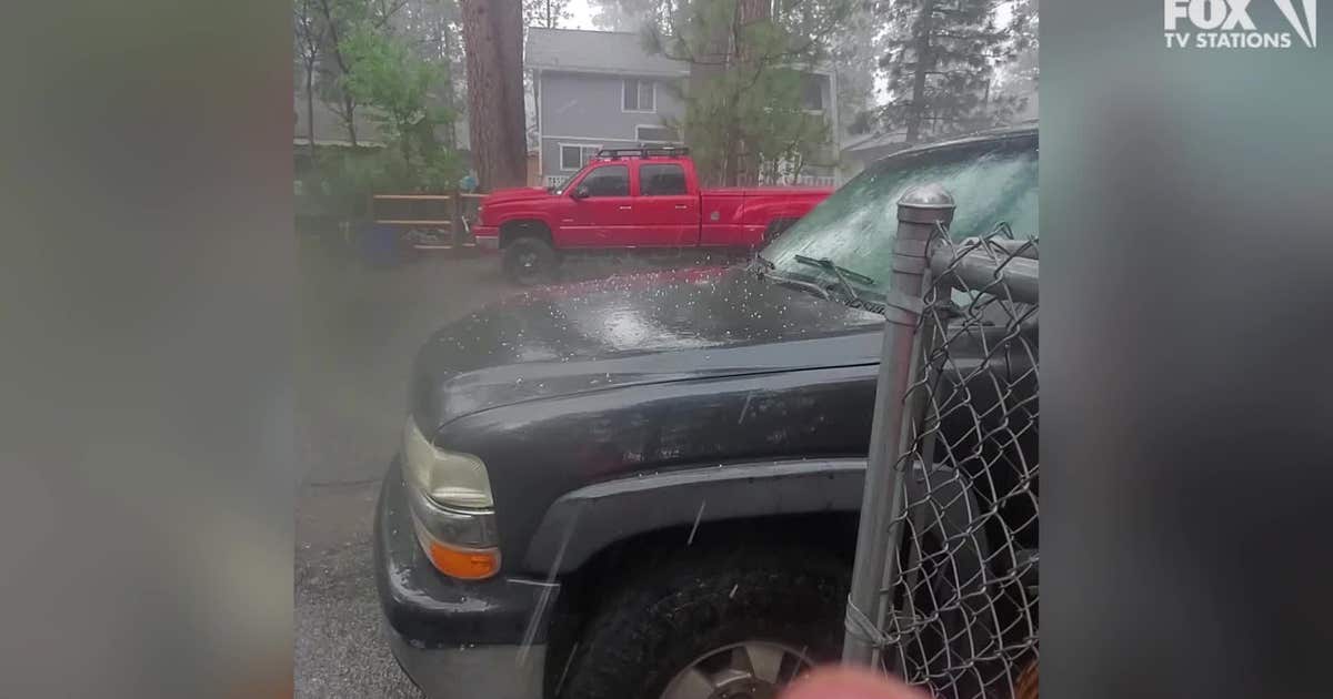 Powerful storm brings hail, flash flooding to Inland Empire | FOX 11 ...