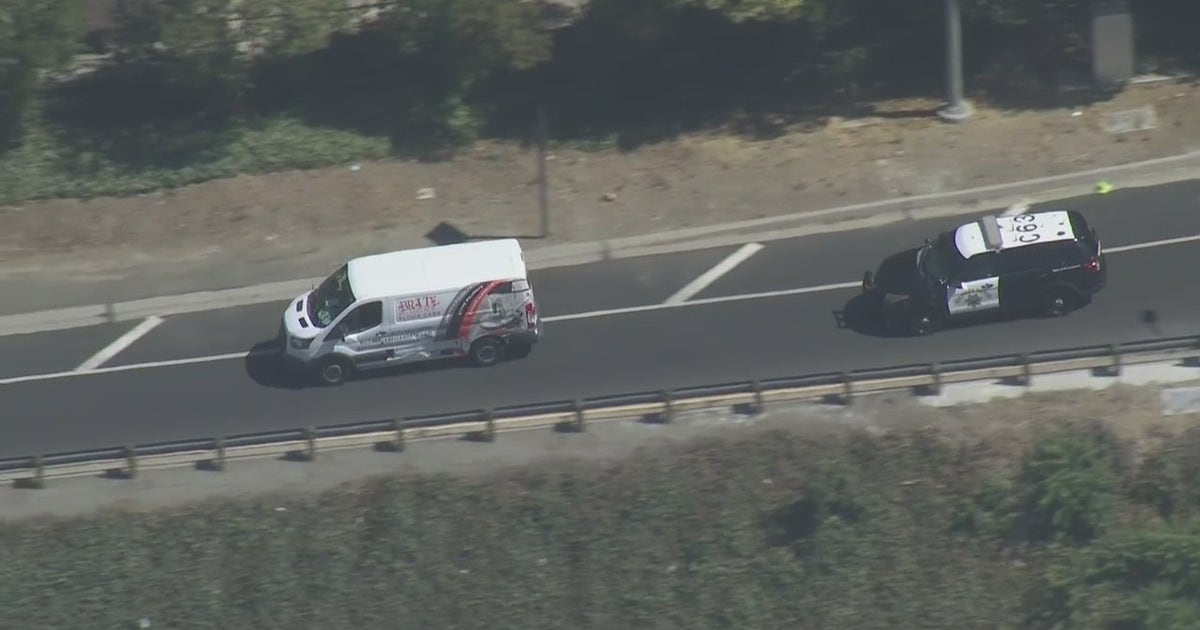 Man suspected of stealing van in custody after lengthy chase across LA ...