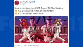 Shohei Ohtani, Mike Trout named AL starters in 2021 MLB All-Star Game